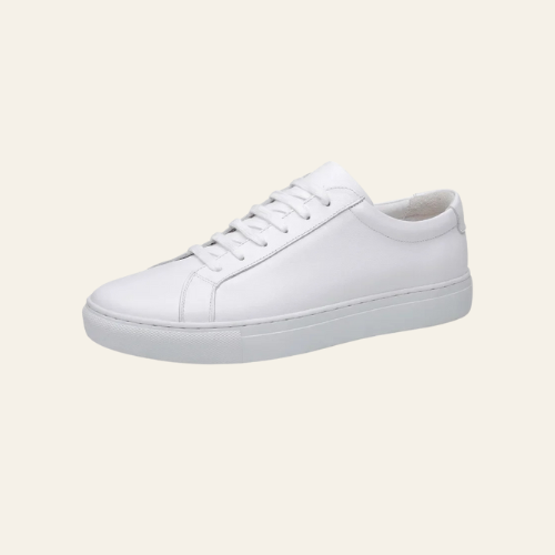 The Tempo - Herren Sneaker Leder (Perfect White Sneaker)