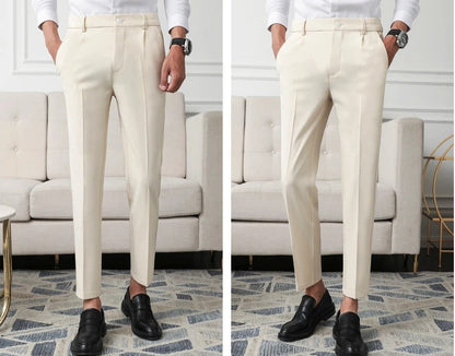 Le Valmont - Herren Stretchhose Slim Baumwolle Polyester