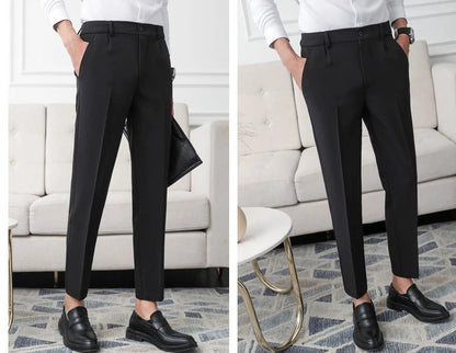 Le Valmont - Herren Stretchhose Slim Baumwolle Polyester