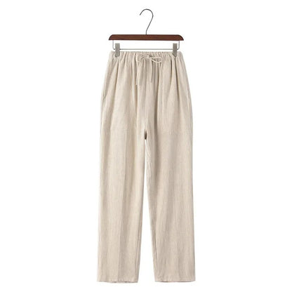 Le Côte Grise - Herren Leinenhose für Sommer